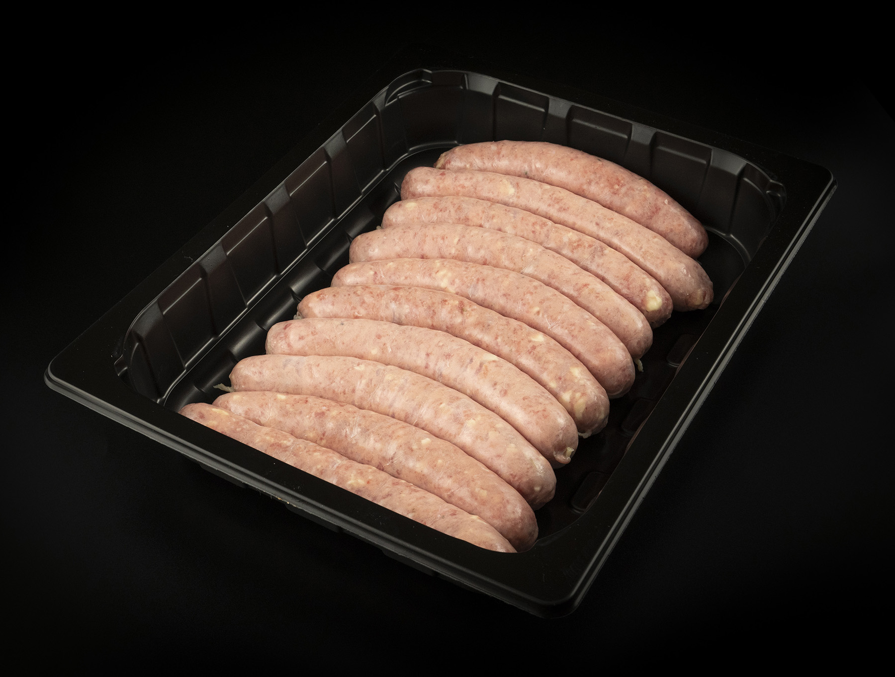 SAUCISSE JAMBON-FROMAGE 10X125