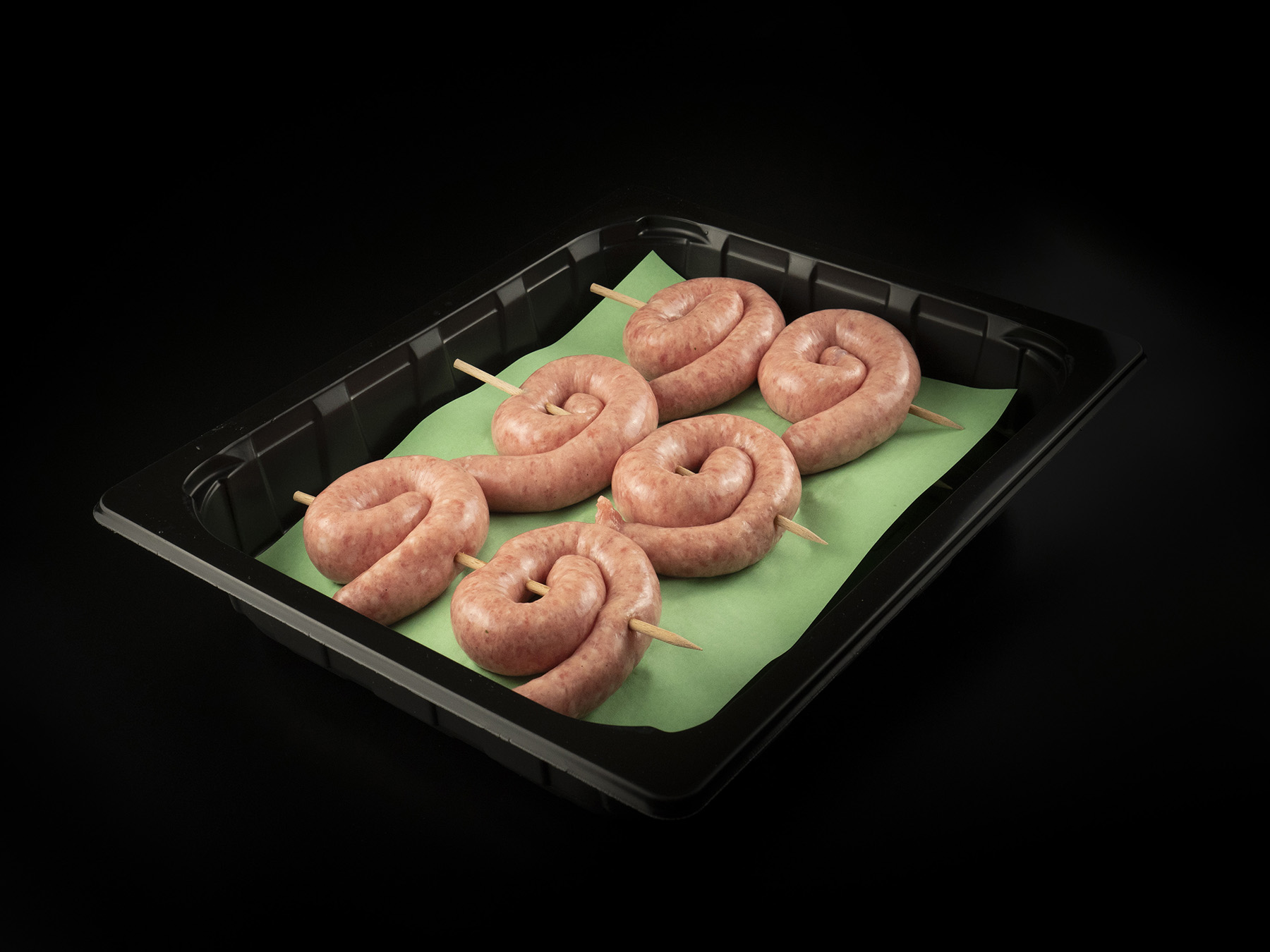 CHIPOLATA PORC ROULEE 12X100G